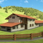 Malga render di progetto Malga render di progetto