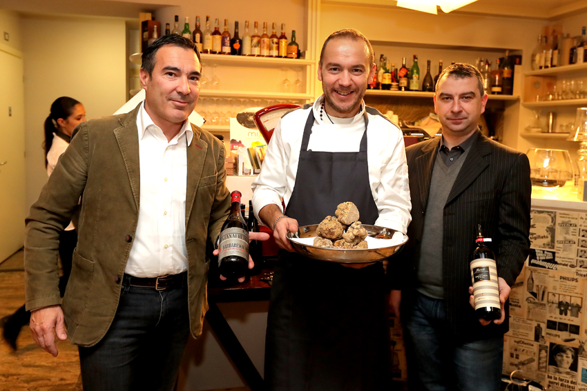 Da Giò gran festa con tartufo bianco e Barolo Fontanafredda