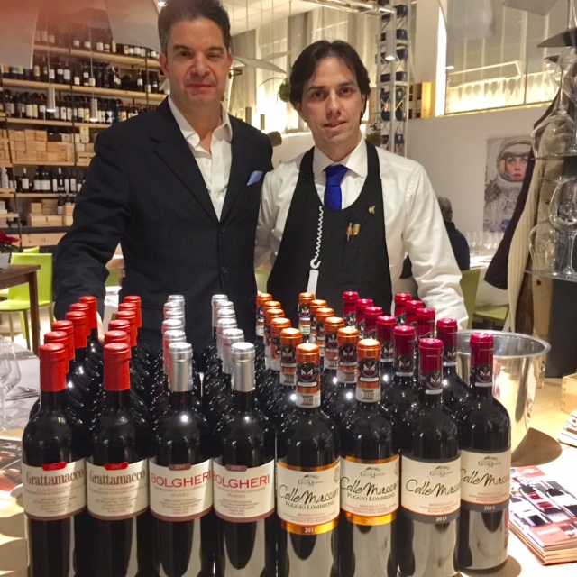 Al Carroponte di Bergamo omaggio ai vini toscani di Colle Massari