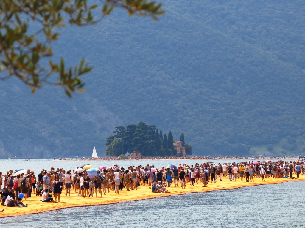 Studio dell’UniBg calcola l’impatto di The Floating Piers