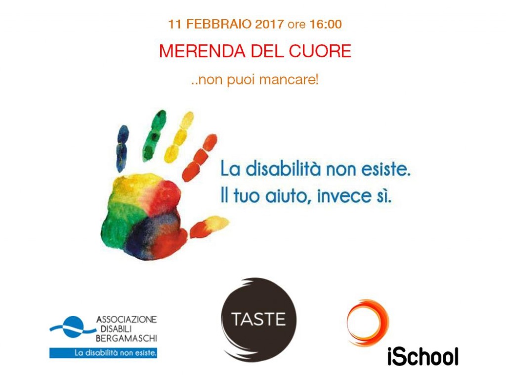 IN TASTE L’11 FEBBRAIO APPUNTAMENTO CON LA MERENDA DEL CUORE