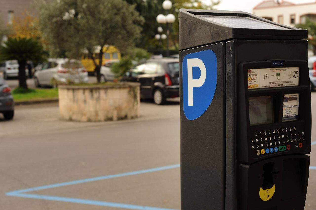 Sosta a pagamento nelle strisce blu, bisognerà digitare la targa