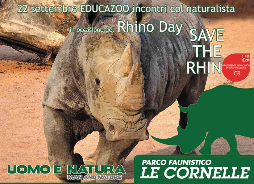 World Rhino Day al Parco Faunistico Le Cornelle