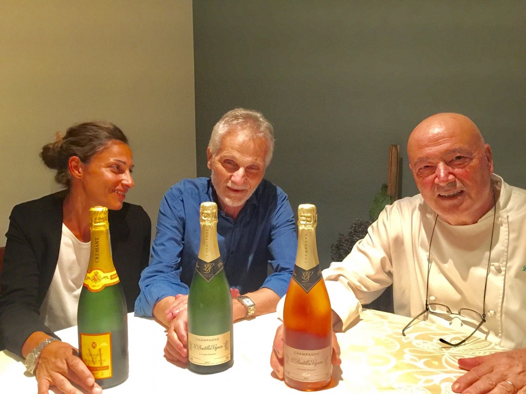 Cena di fine estate “Da Bruno La Caprese” - Sorprende lo Champagne Rosé di Boutillez Vignon