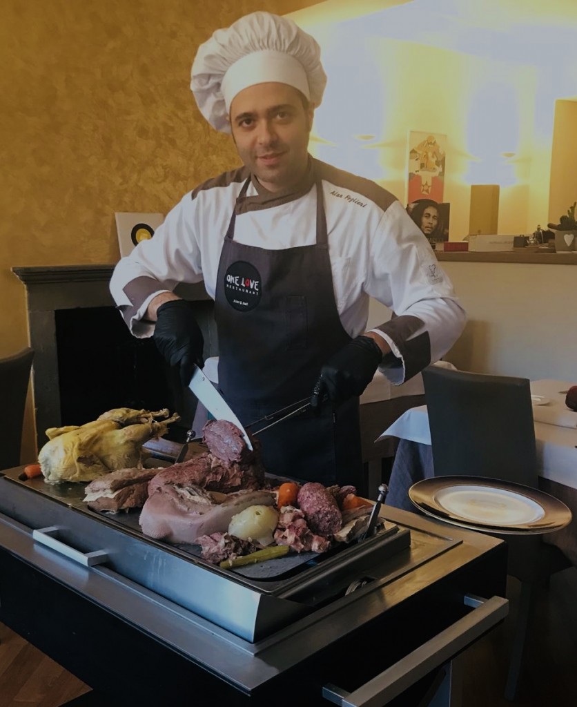 Un ottimo bollito a Bergamo? Al One Love Restaurant con lo chef Alan Foglieni