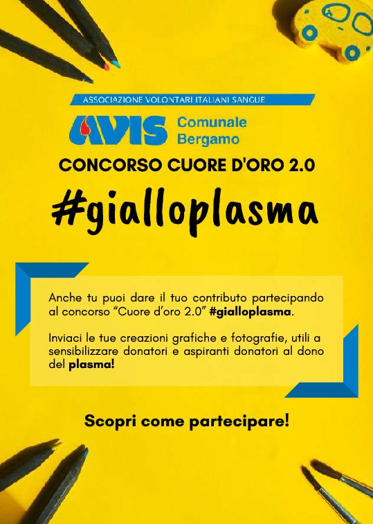 Concorso Cuore d’Oro 2.0 - Edizione #gialloplasma