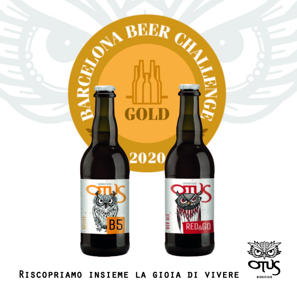 A Barcellona medaglie d'oro per birre bergamasche Otus