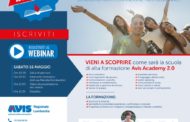 Dal 16 maggio Avis Academy 2.0 sbarca sul web