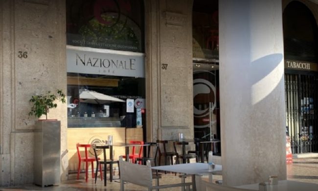 Sentierone, serrande abbassate al Nazionale Café