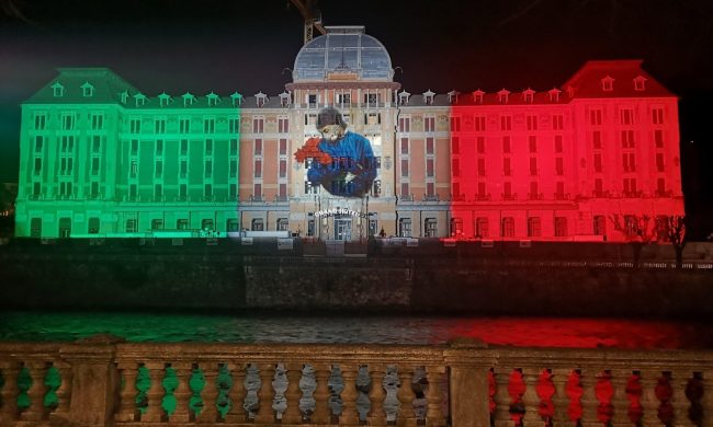 Grand Hotel di San Pellegrino, tricolore da 7mila mq