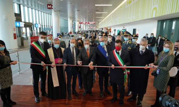 Inaugurata la nuova area Schengen all'aeroporto di Orio