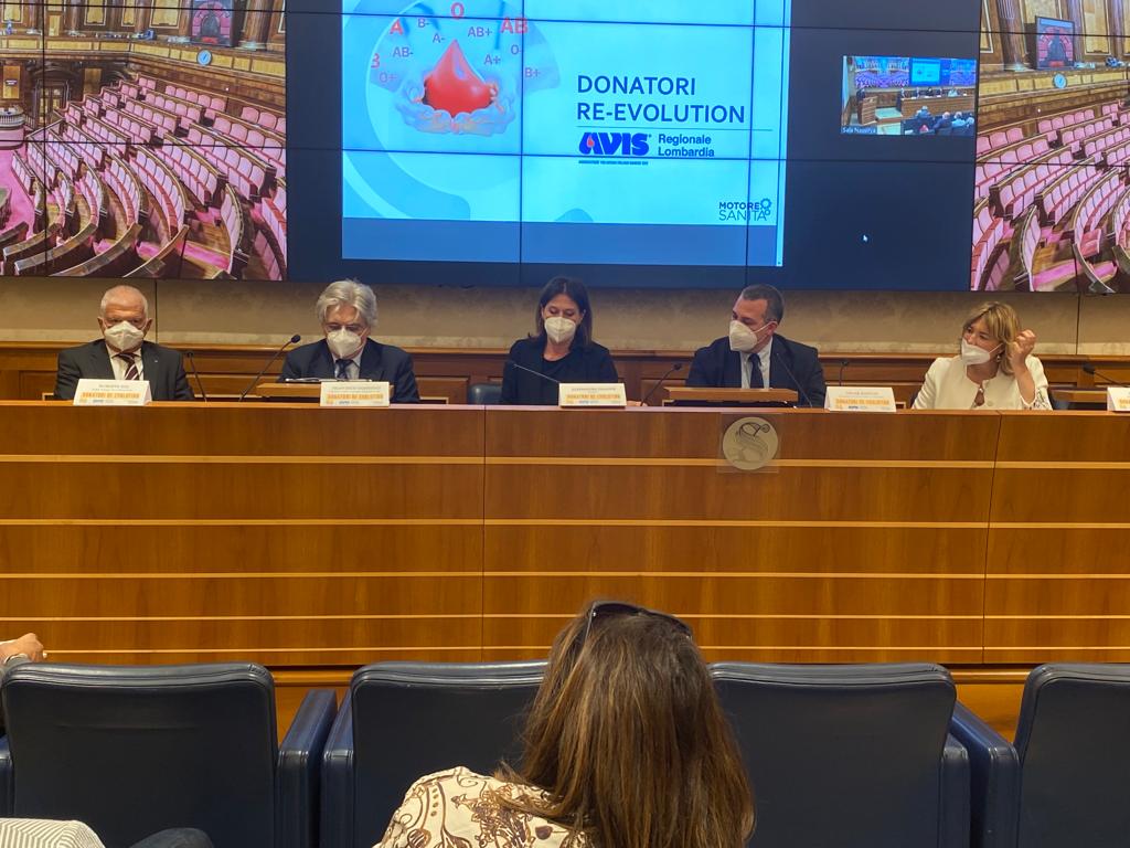 Donatori “RE-Evolution” presentato al Senato