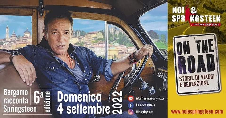 Domenica 4 settembre Bruce Springsteen protagonista a Bergamo Alta.