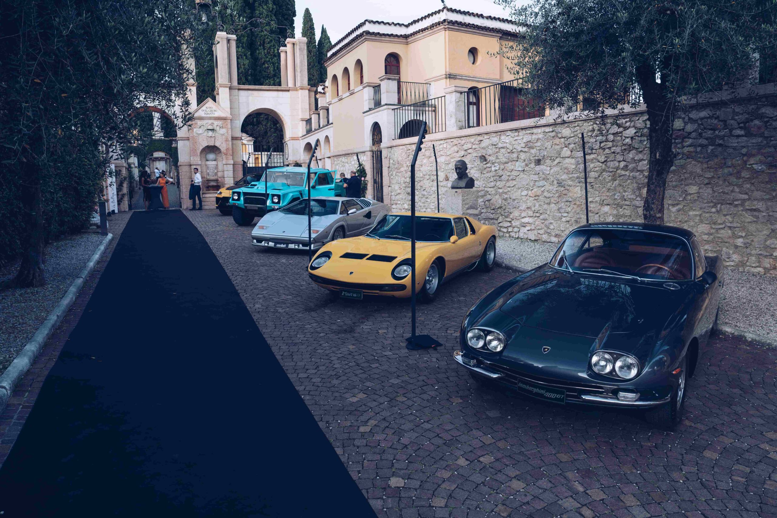 Al Vittoriale l’evento di Lamborghini Bergamo per i 60 anni della “Casa del Toro”