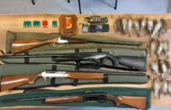 Trappole illegali e irregolarità coi fucili in Valcalepio