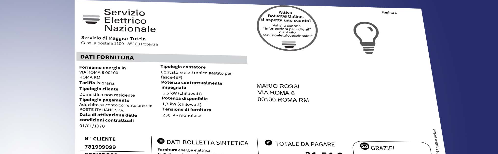 Elettricità, Arera: come rientrare nel Servizio a maggior tutela