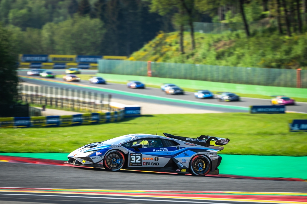 Lamborghini Super Trofeo Europa:  Biglieri e Matić trionfano a Spa.