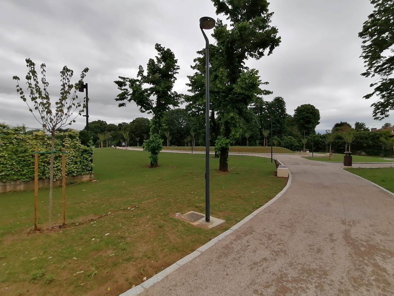 Inaugurato a Treviolo il Parco dei Ciliegi, per le vittime del Covid