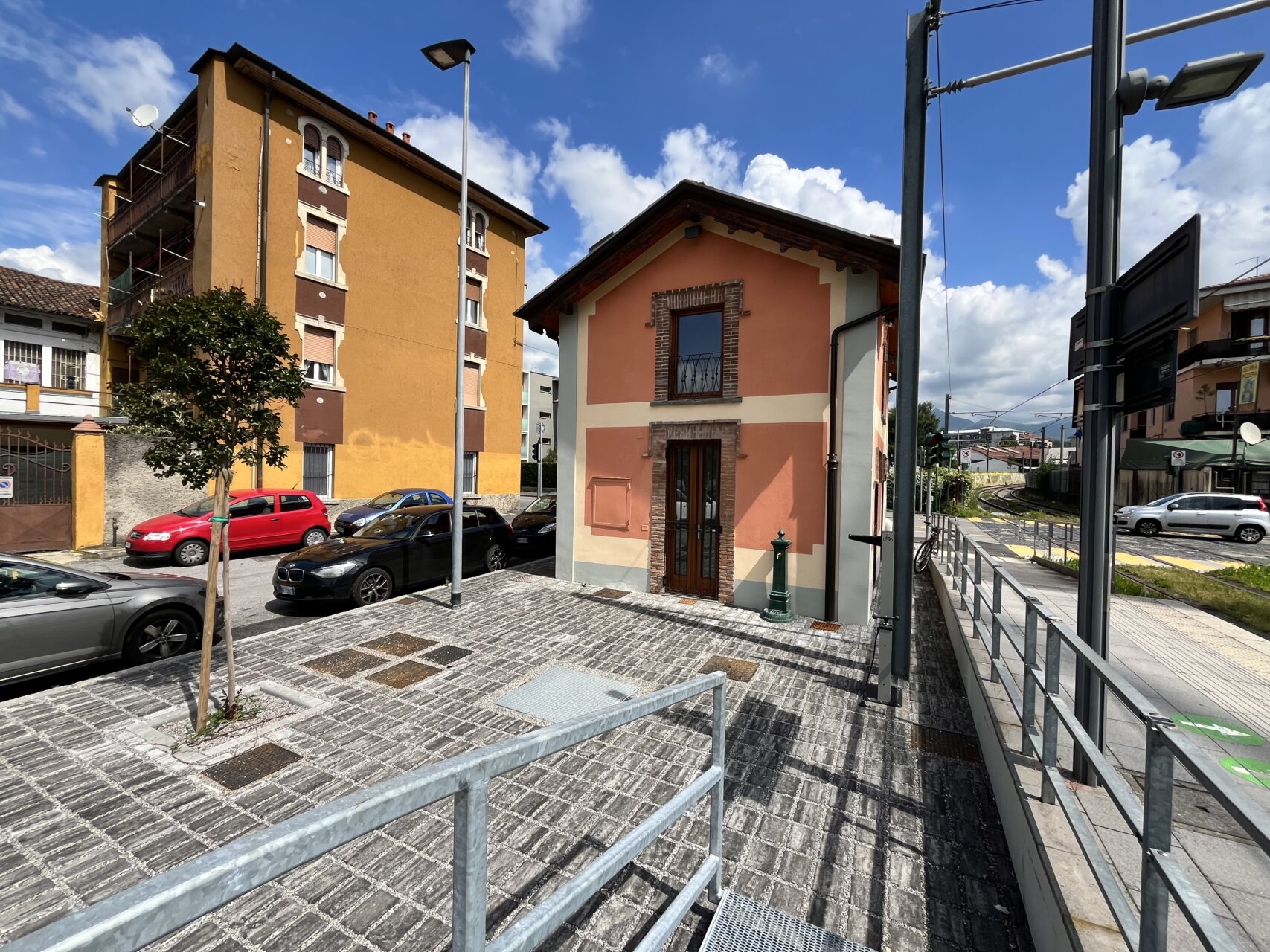 È ormai pronta la ciclostazione di via Bianzana