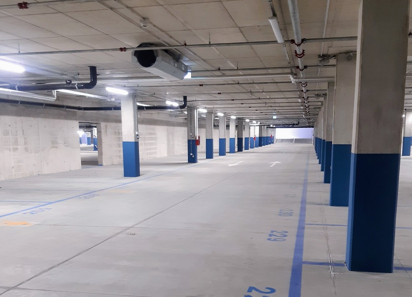 Apre il nuovo parcheggio interrato allo stadio