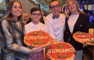 Inaugurazione con vip alla pizzeria Sorbillo di Bergamo