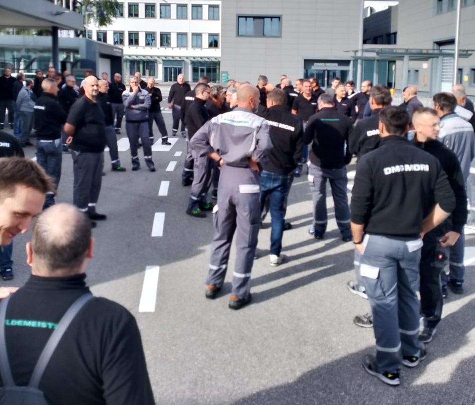 Delegato sindacale licenziato alla Dmg Mori di Brembate Sopra