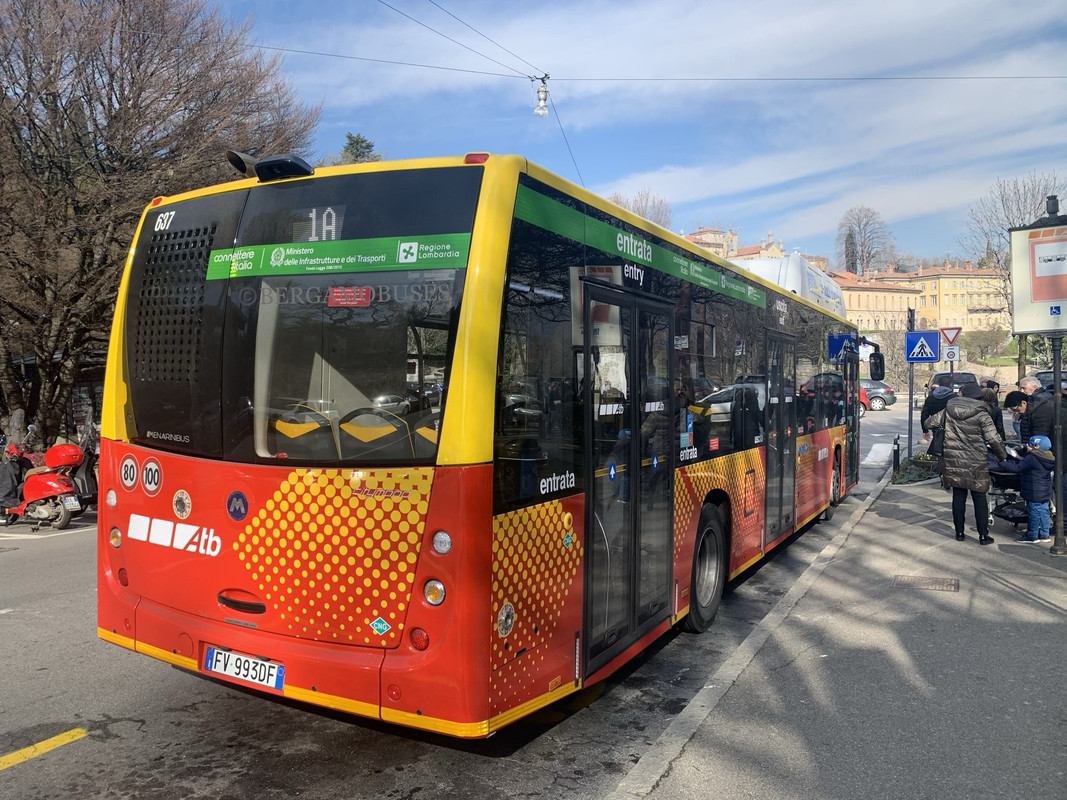 Spray al peperoncino su un autobus Atb a Bergamo