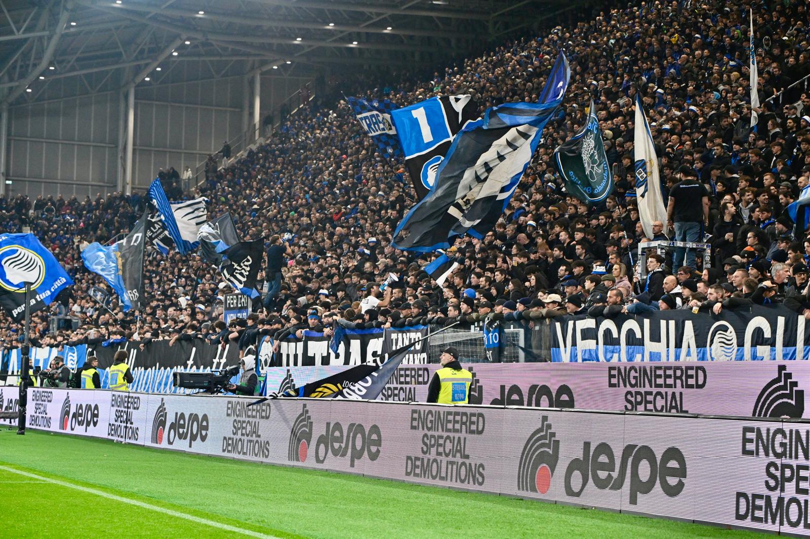 Atalanta, domenica alle 12.30 allenamento allo stadio