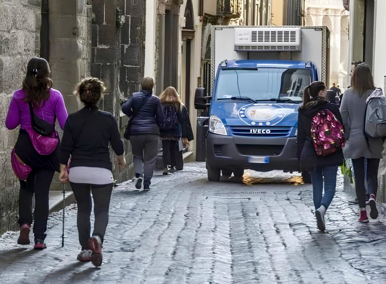 Nuove regole per le consegne in Città Alta dal 3 agosto
